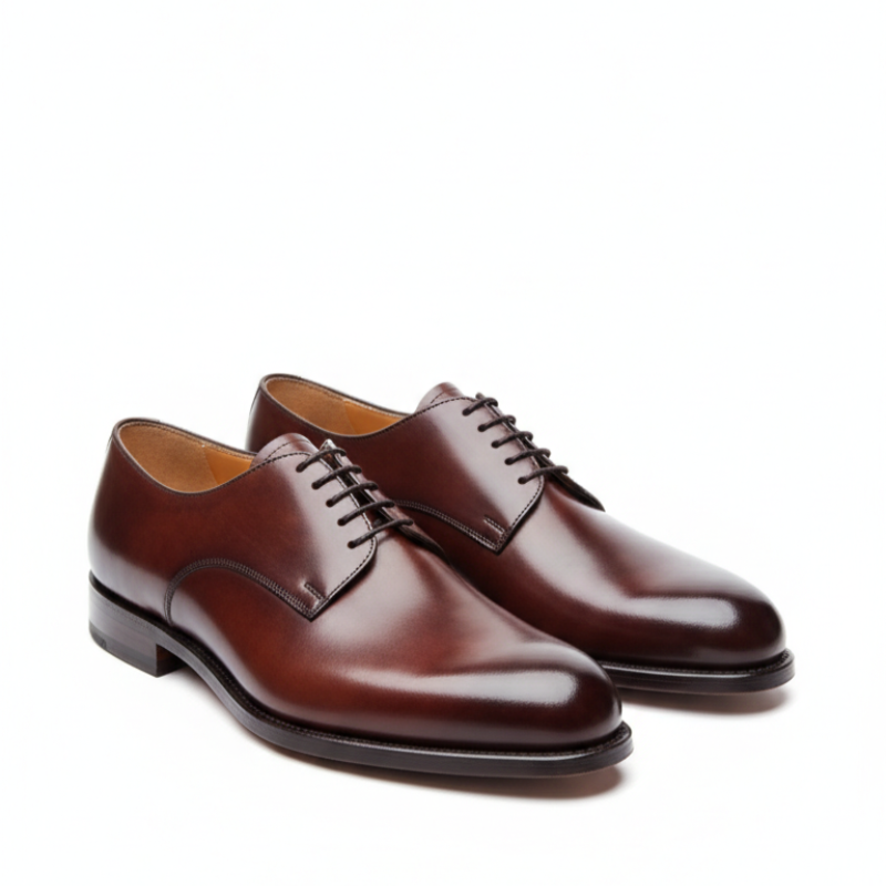 Royal Burnished Italian Oxford Shoes