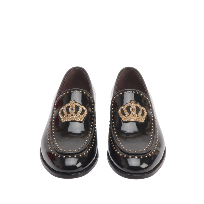 Royal Crown Patent Leather Loafers
