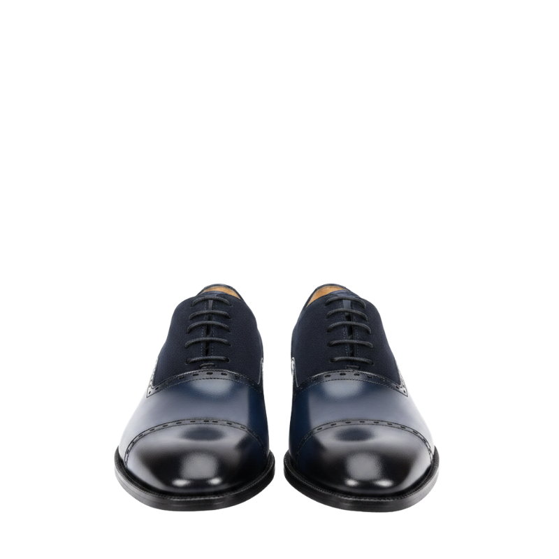 Royal Dual Texture Elegance Oxfords Shoes