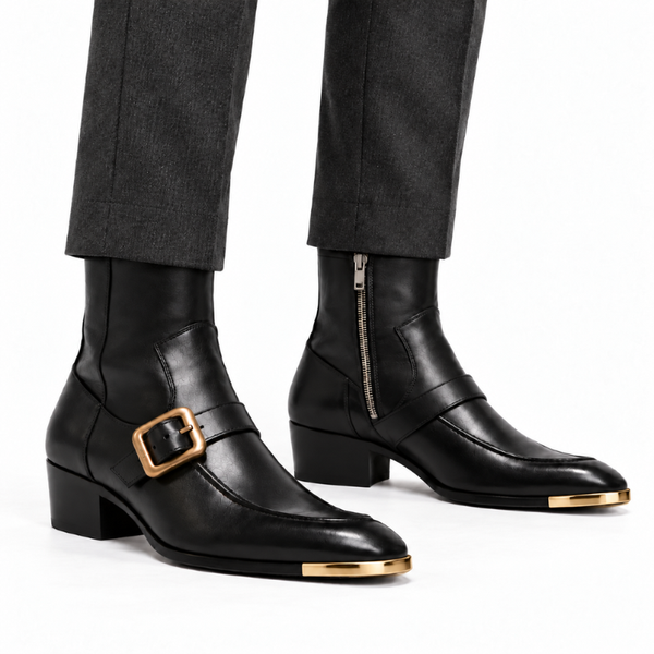 Royal Knight Single Buckle Boots