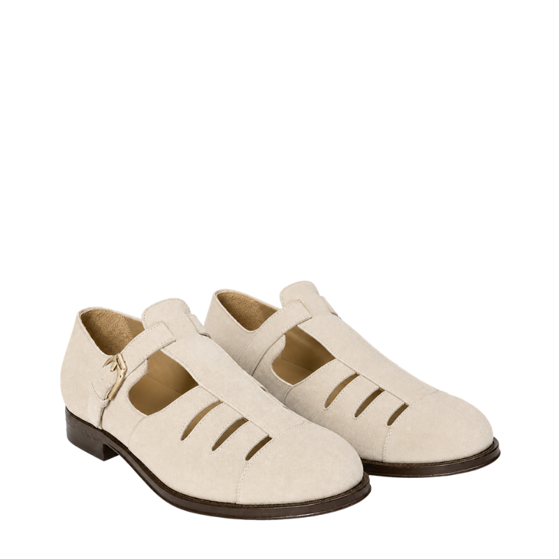 Sahara Dusk Ventilated Suede Sandal