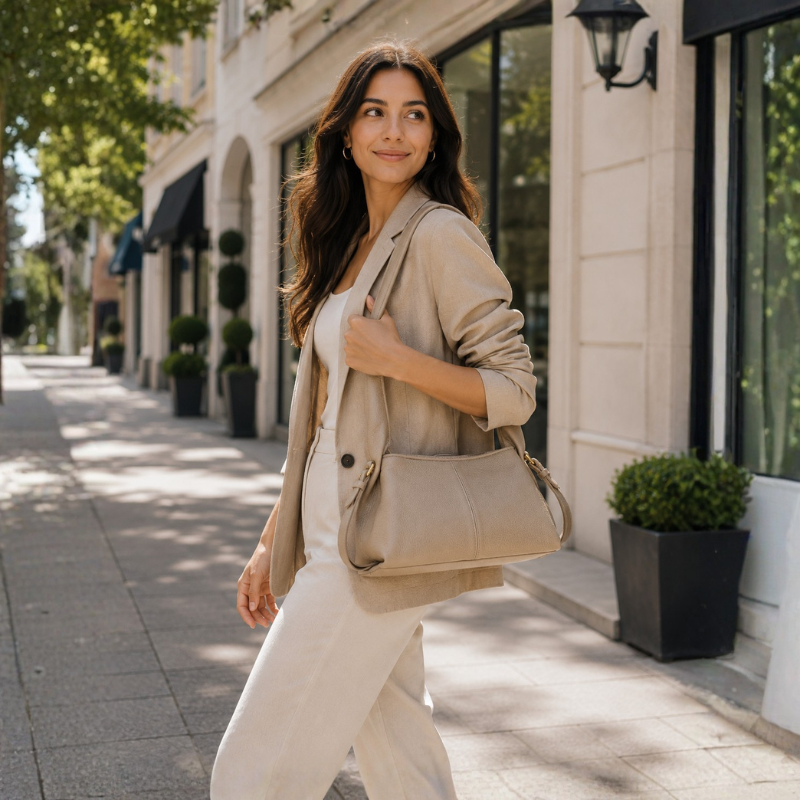Sienna Dumpling Soft Leather Shoulder Bag
