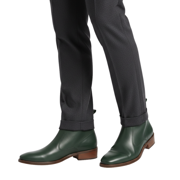 SleekCurve Side Zip Boot - Leather