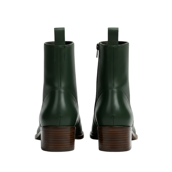 SleekCurve Side Zip Boot - Leather