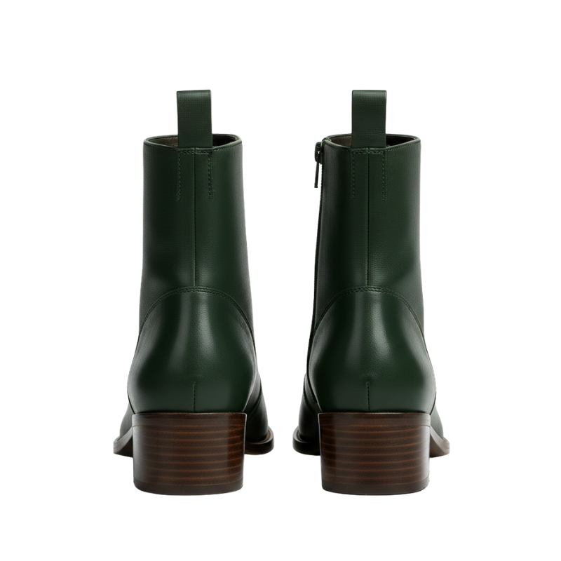 SleekCurve Side Zip Boot - Leather