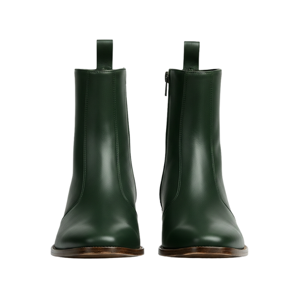 SleekCurve Side Zip Boot - Leather