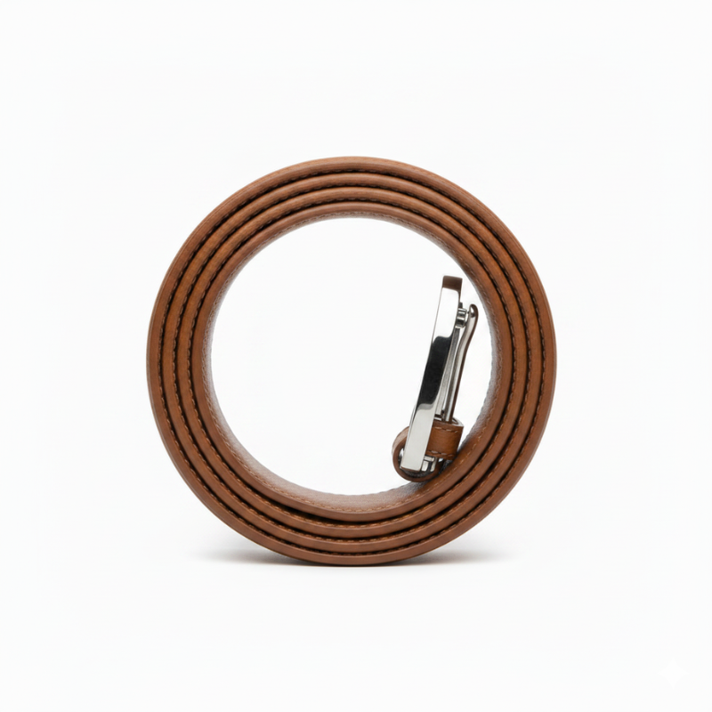 Sterling Crest Italian Leather Belt