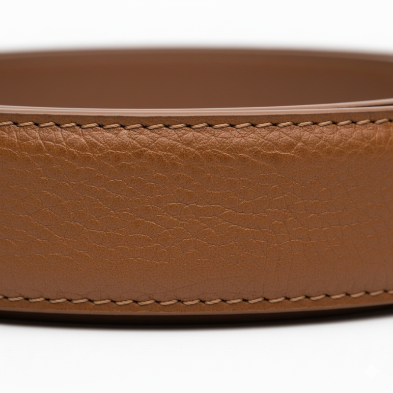 Sterling Crest Italian Leather Belt