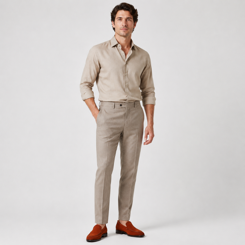 Sterling Suede Leather Loafers
