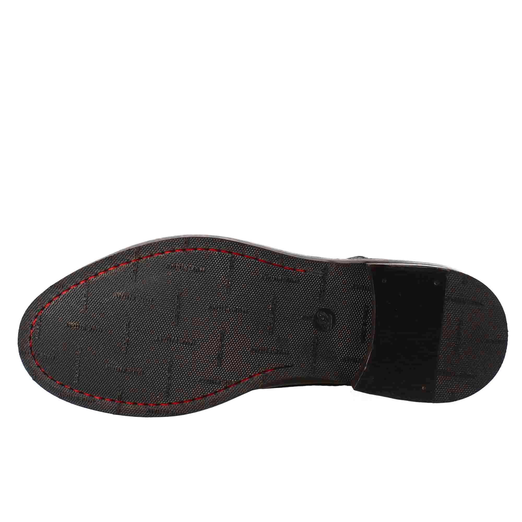 Men's candy chelsea boot washed leather