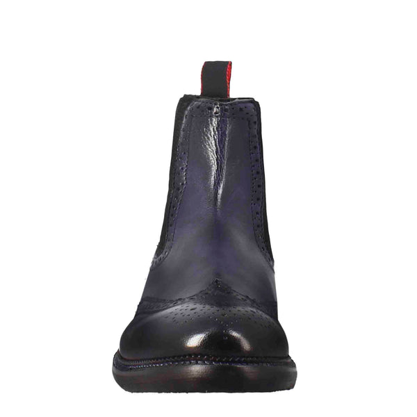 Men candy chelsea boot in washed leather
