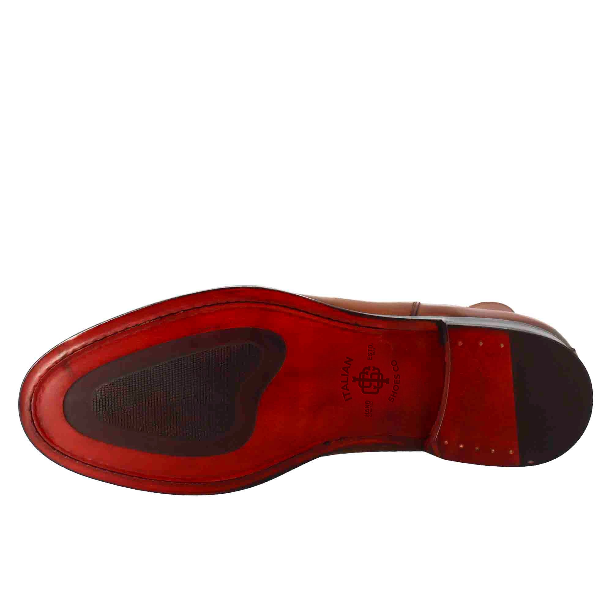 Chelsea Boots in Light Brown Leather