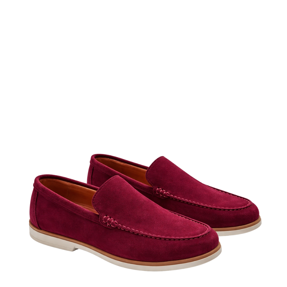 Suede Legacy Craft Loafers with Luxe Finish