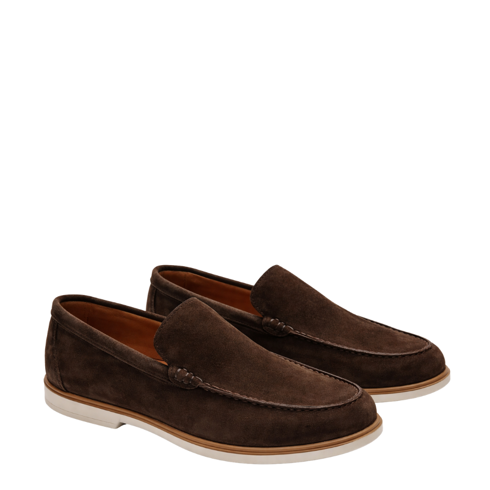 Suede Legacy Craft Loafers with Luxe Finish