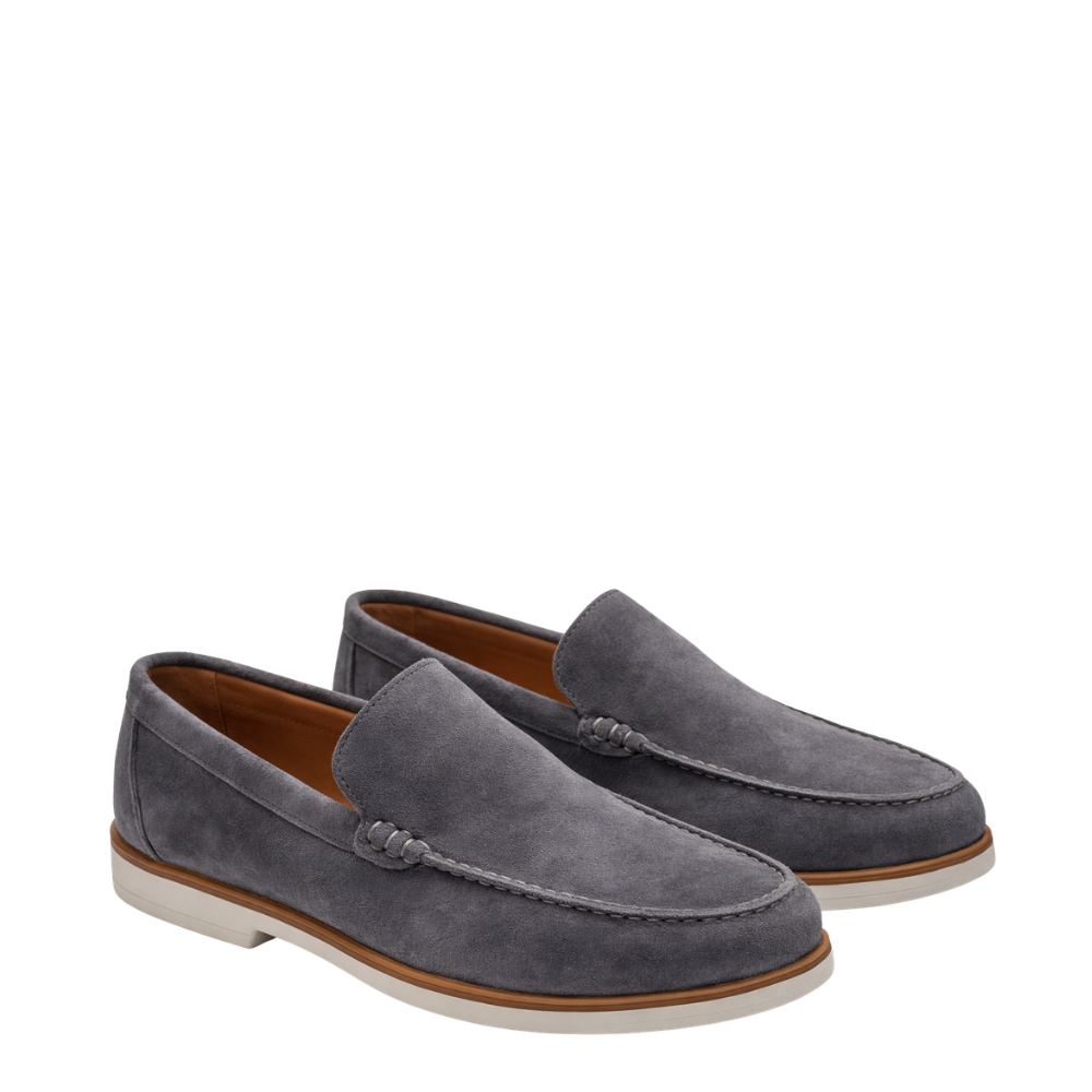 Suede Legacy Craft Loafers with Luxe Finish