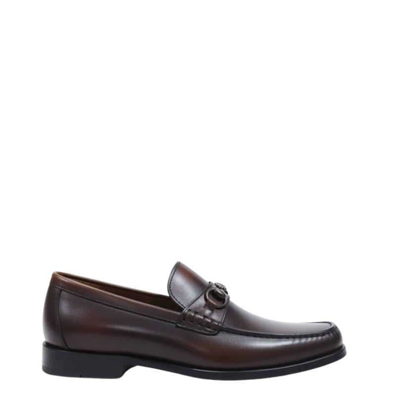 Supreme Elegance Leather Horsebit Loafers