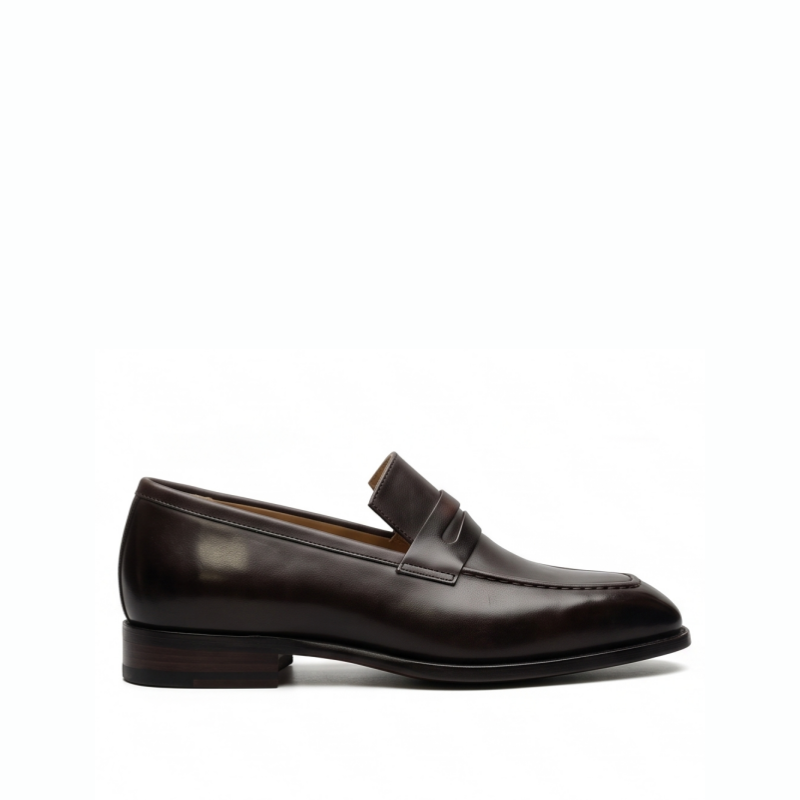 Thaddeus Classic Leather Penny Loafer