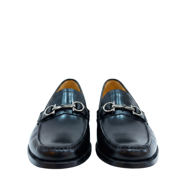Theodore Heritage Leather Horsebit Loafers