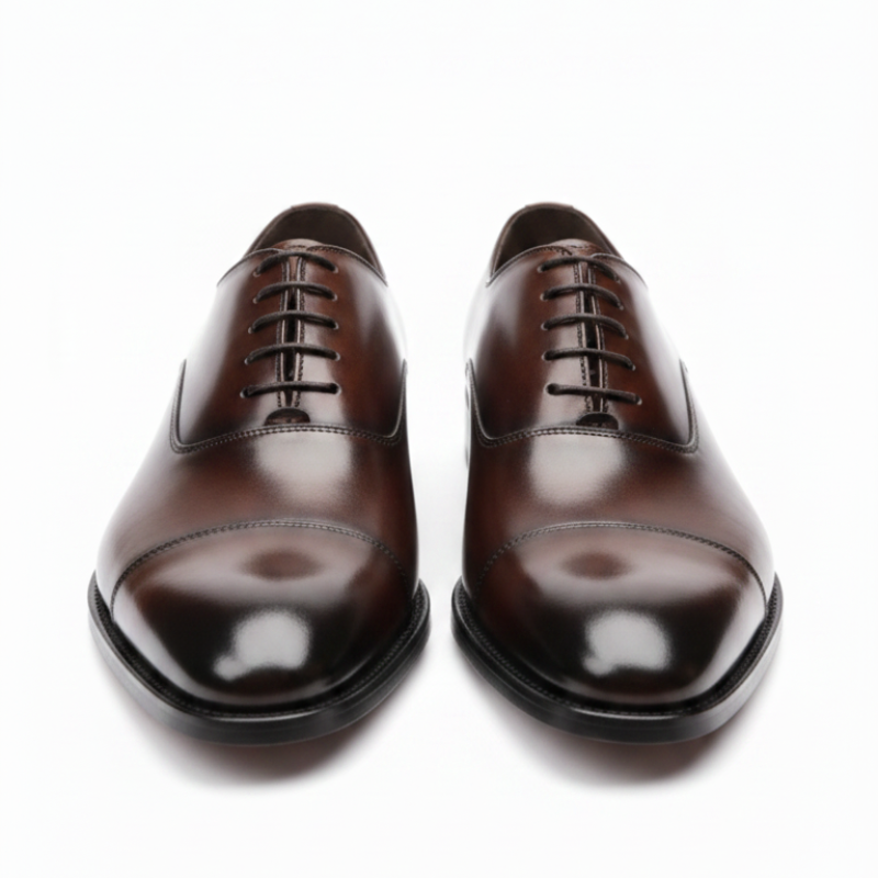 Timeless Craft Closed Lacing Oxford Shoes