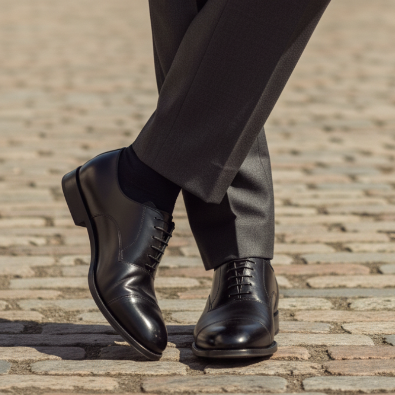 Timeless Craft Closed Lacing Oxford Shoes
