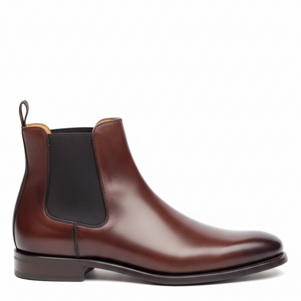 Torino Leather Luxe Chelsea Boots