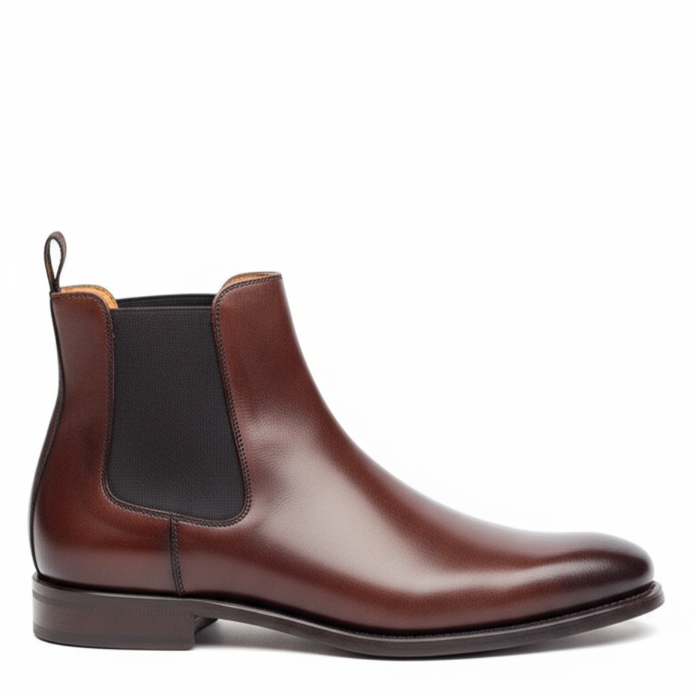 Torino Leather Luxe Chelsea Boots