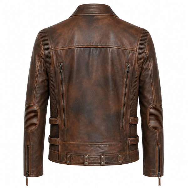 Torvian Vintage Moto Leather Jacket