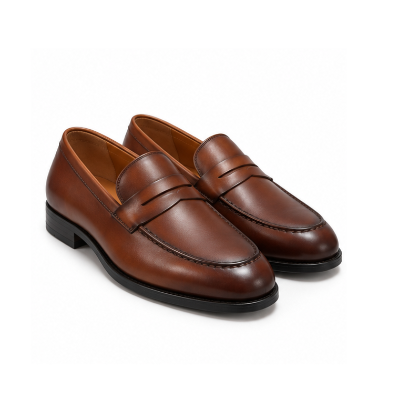 Toscano Leather Luxury Penny Loafer