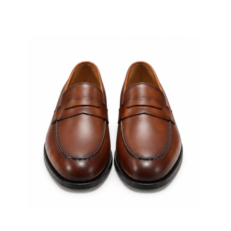 Toscano Leather Luxury Penny Loafer
