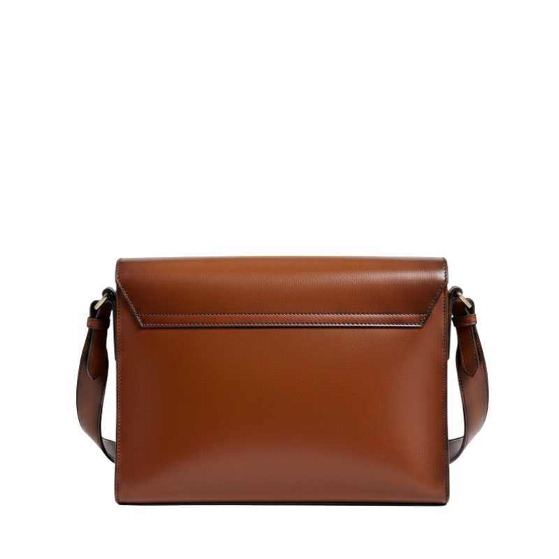 Tuscan Heritage Leather Crossbody Messenger