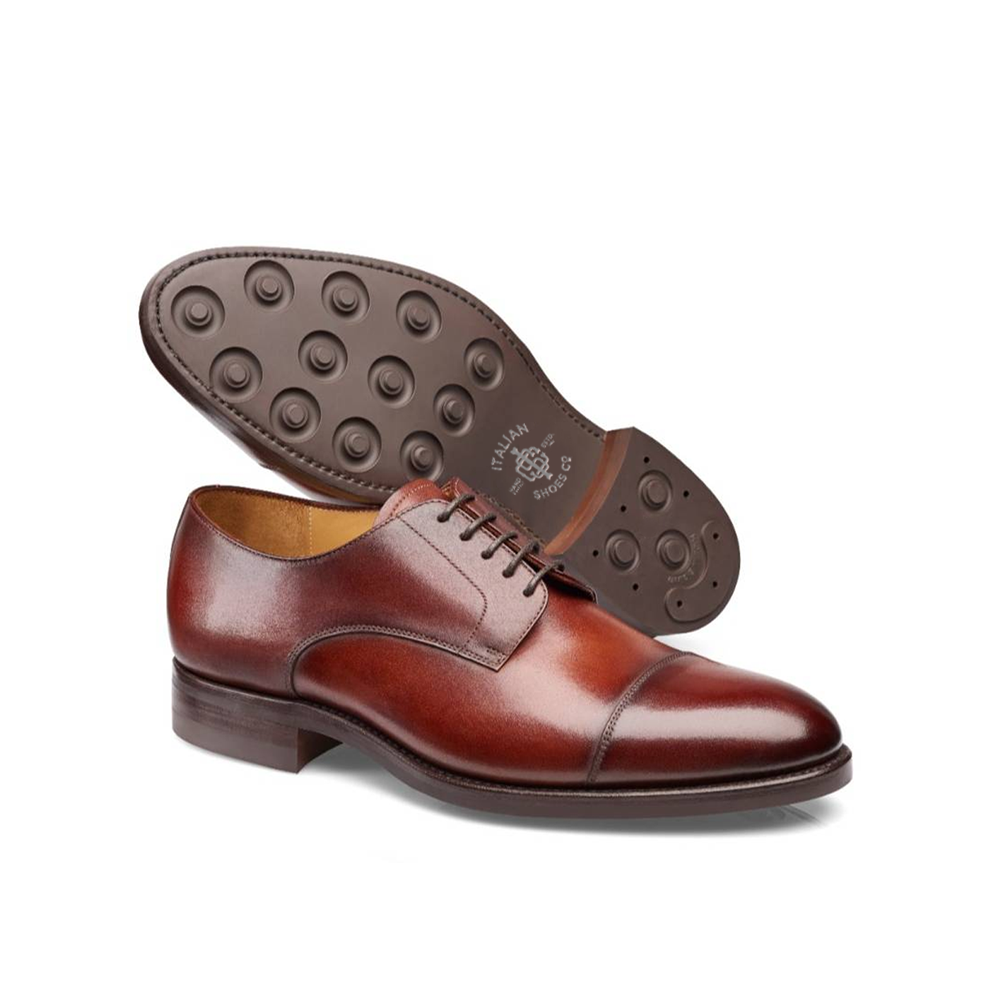 Leslie Randolph Leather Lace Up Oxford Shoes