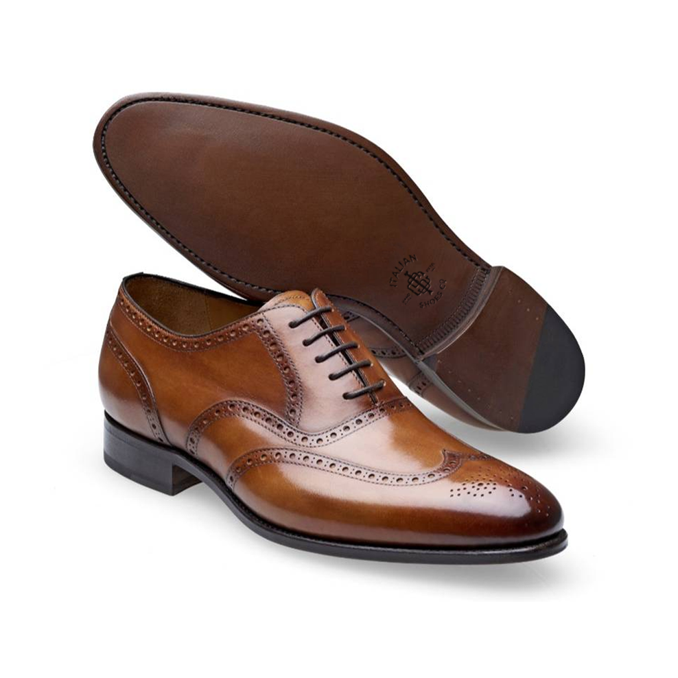 Gus Green Wingtip Shoes