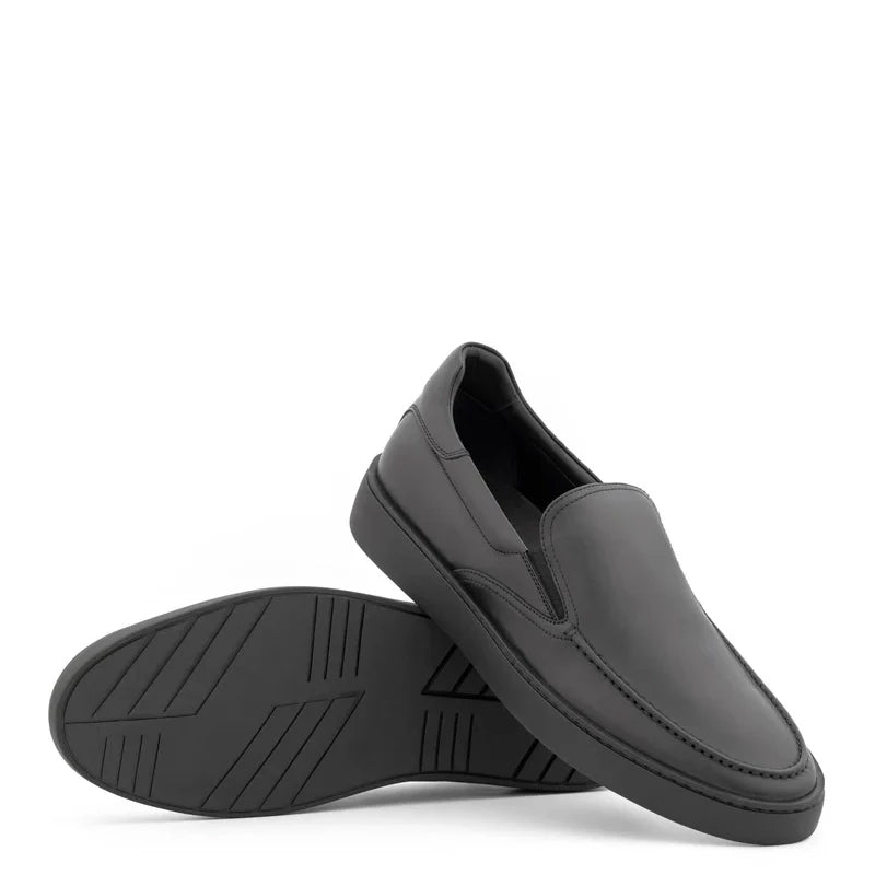 Handmade Slip On Leather Loafers For Men