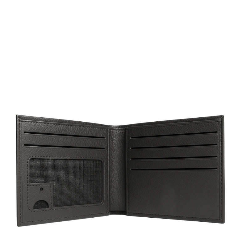 Men Casual Black Leather Wallet