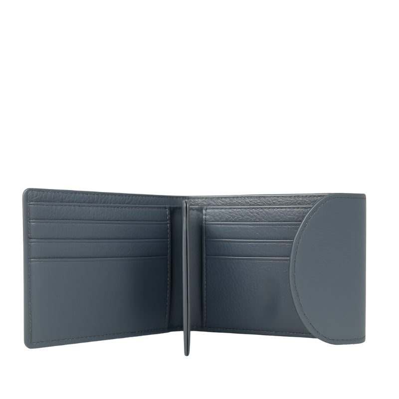 Premium Blue Snap Closure Wallet for Men
