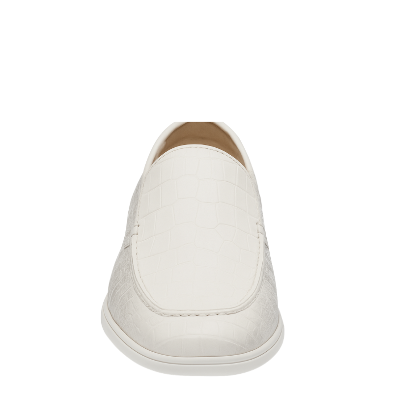 Croc Print Venetian Loafer