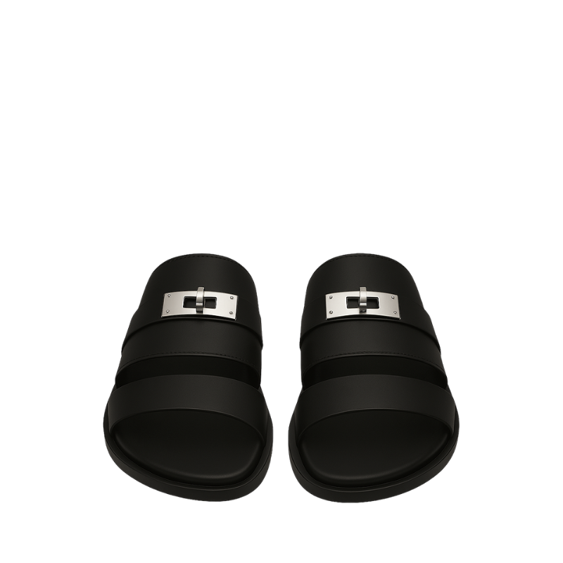 Ivory Edge Slipper – Multi-Strap Comfort Edition