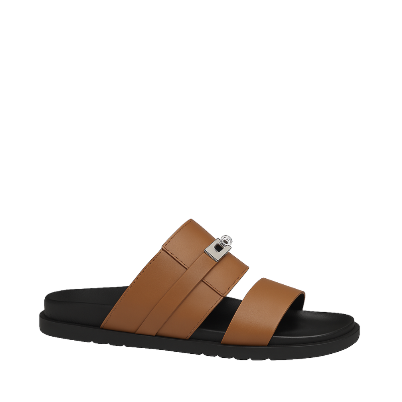 Ivory Edge Slipper – Multi-Strap Comfort Edition