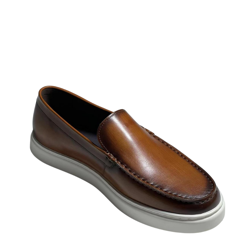 Men's Stylish Slip-on White Loafer
