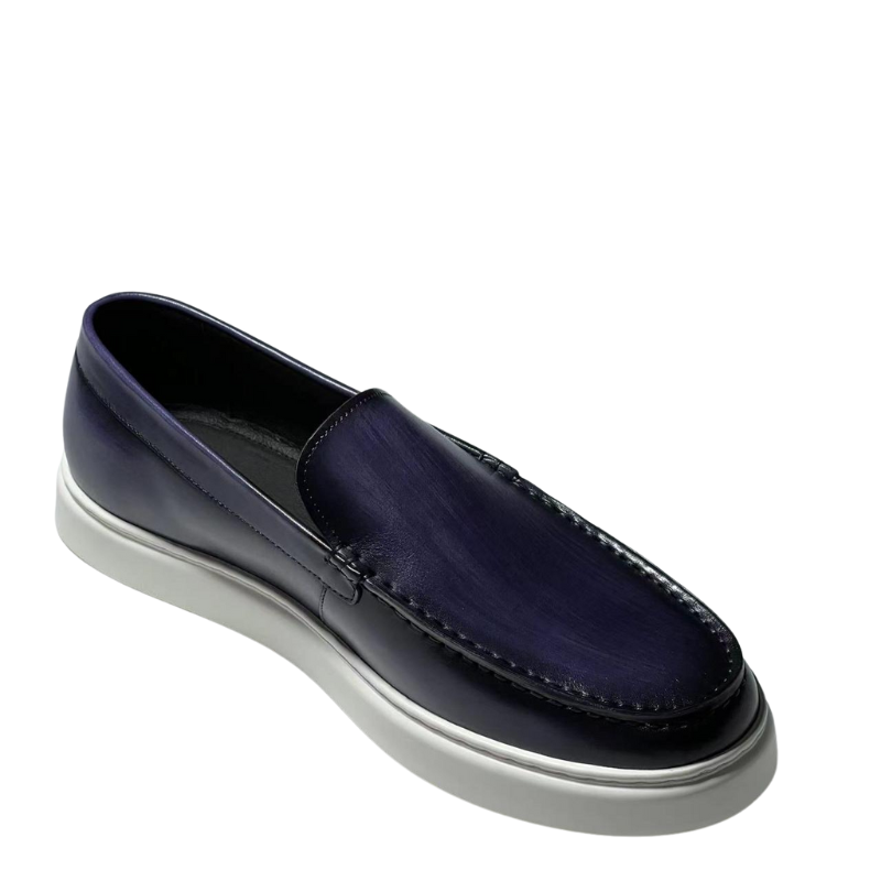 Men's Stylish Slip-on White Loafer