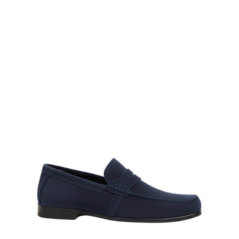 Luxury Seude Heritage Penny-strap Moc Loafers