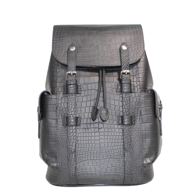 Luxurious croco leather Casual Impeccable Backpack