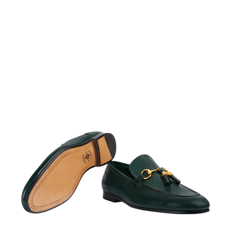 Renaldo Houston Green Loafer