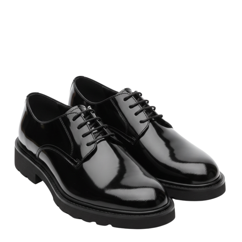 Midnight Gloss Prime Derby Shoes