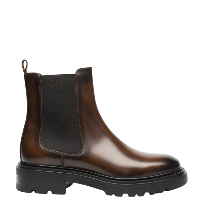 Luxury Titan Edge Chelsea Boots