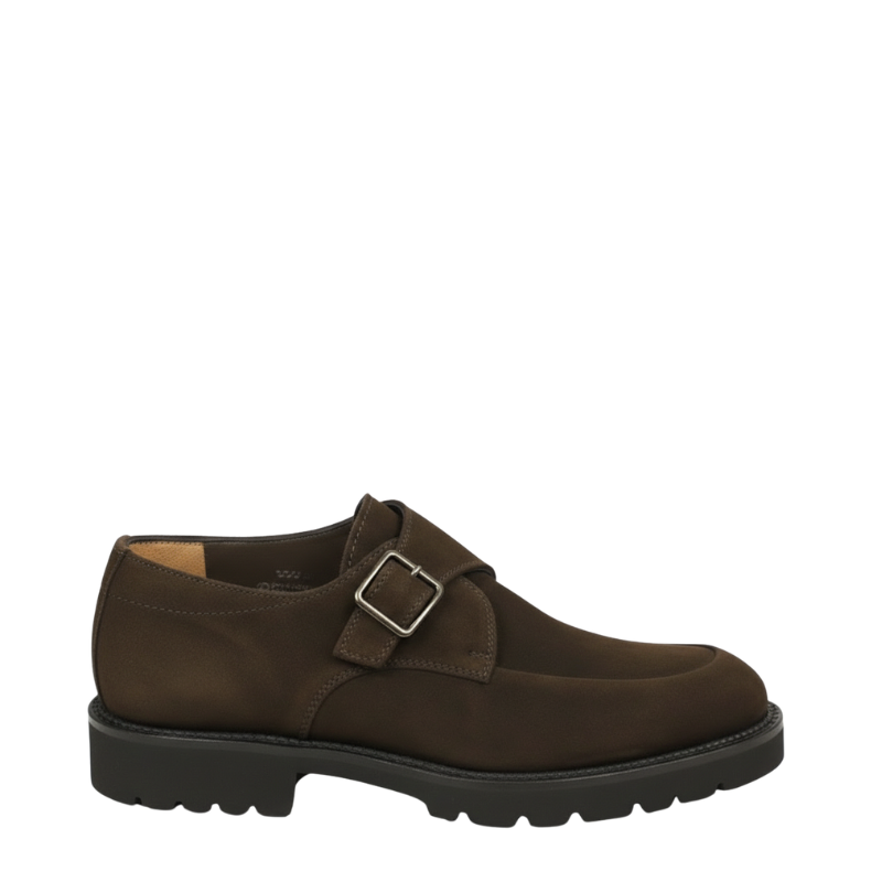 Terra Buckle-strap Monk Shoes