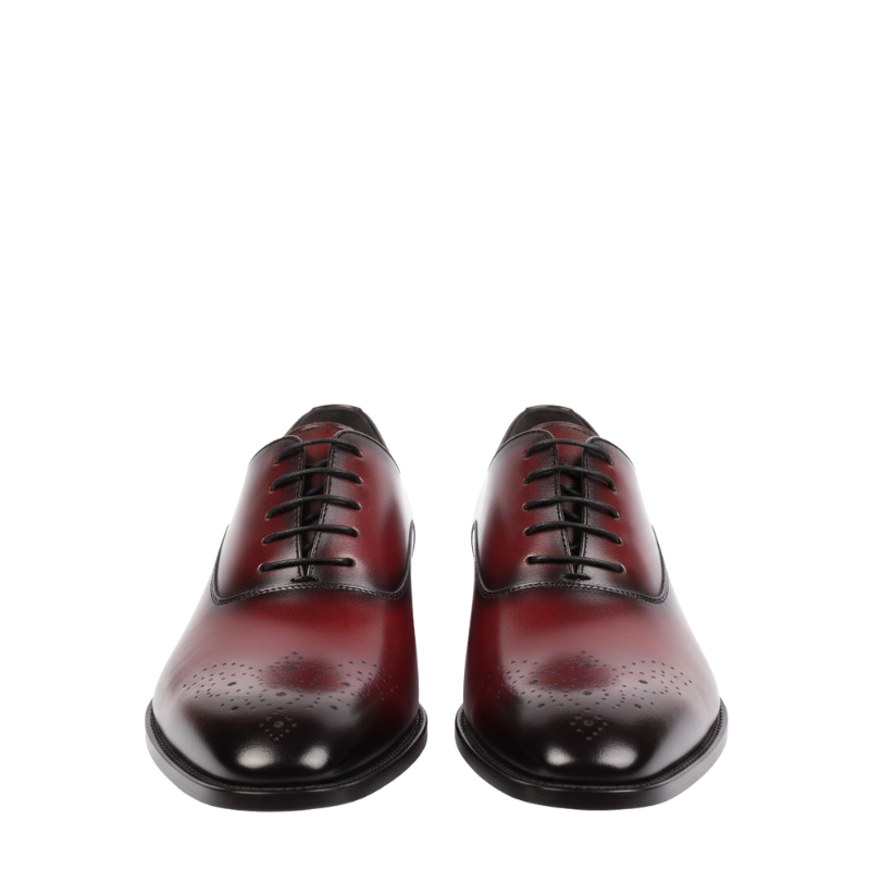 Regal Noir Burnish Oxford – Crimson Shadow Edition