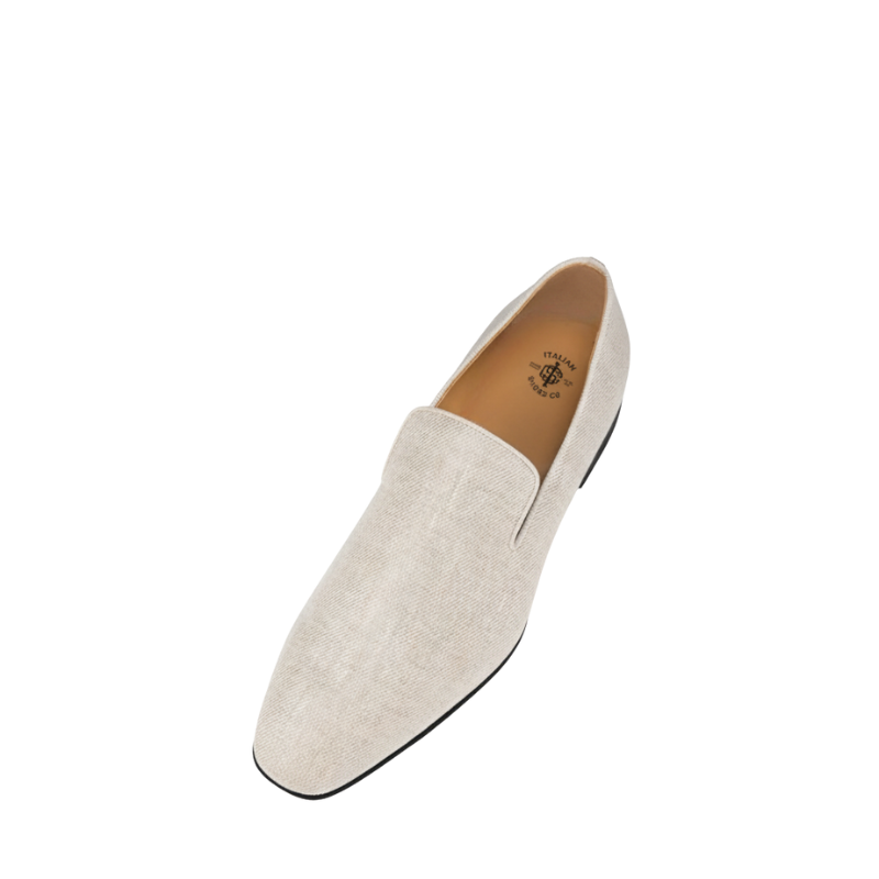 Elegant Textured Seude Leather Loafers
