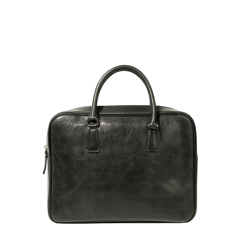 Men s Regent Carryall Brown Accents Briefcase