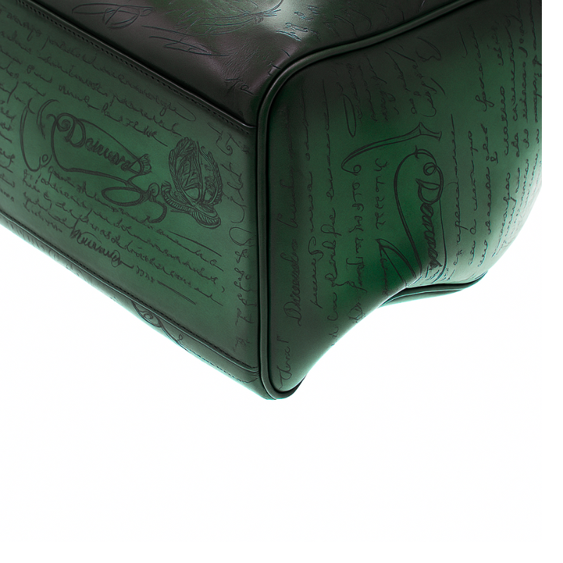 Premium Travel Duffel Leather Dark Brown Luggage Bag